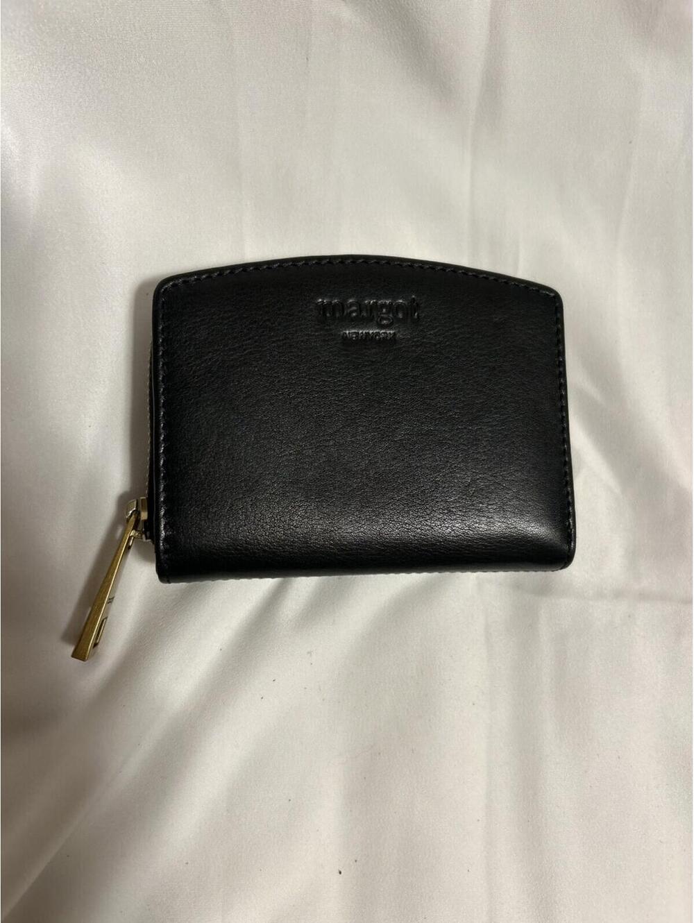 MARGOT NEW YORK GINA COMPACT FOLDING WALLET SMOOTH LEATHER NWT